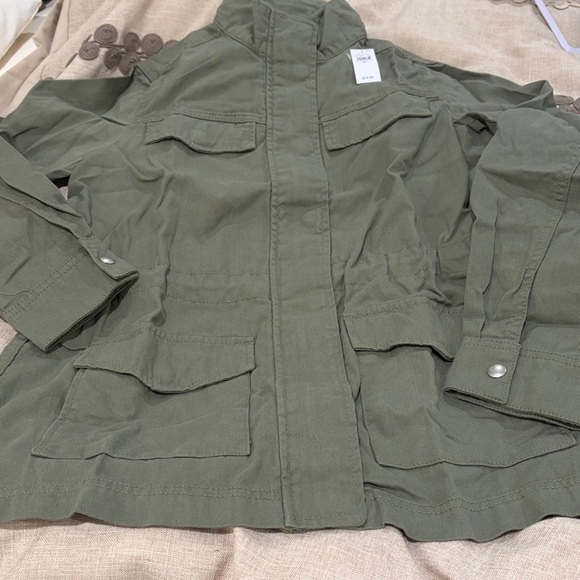 GAP Walden Green Canvas Utility Jacket/NWT/S - Picture 6 of 16